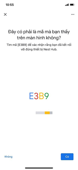Cài đặt màn hình thông minh Google Nest hub 6