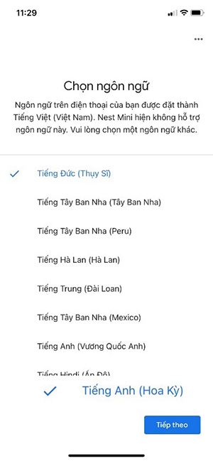 Cài đặt thiết bị Google Home 12
