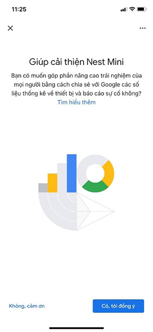 Cài đặt thiết bị Google Home 7