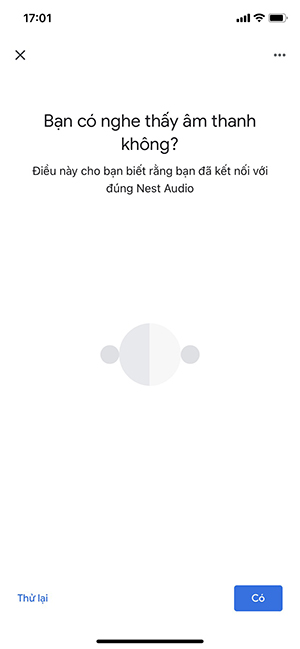 Cài đặt thiết bị Google Nest Audio 5